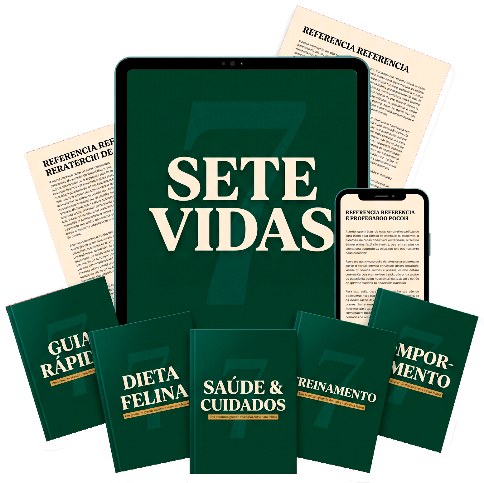 Capa do guia Sete Vidas
